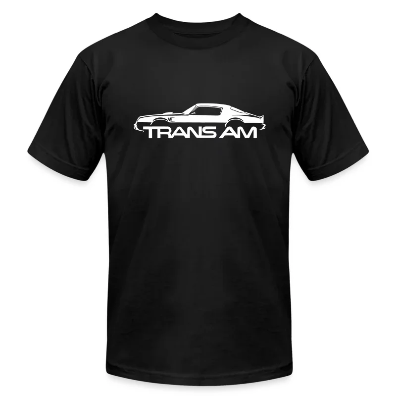 

2024 Men T Shirt Casual 1972-76 Pontiac Trans Am Firebird Classic Outline Design T-shirt Summer 100% Cotton S-3XL Cool Tee