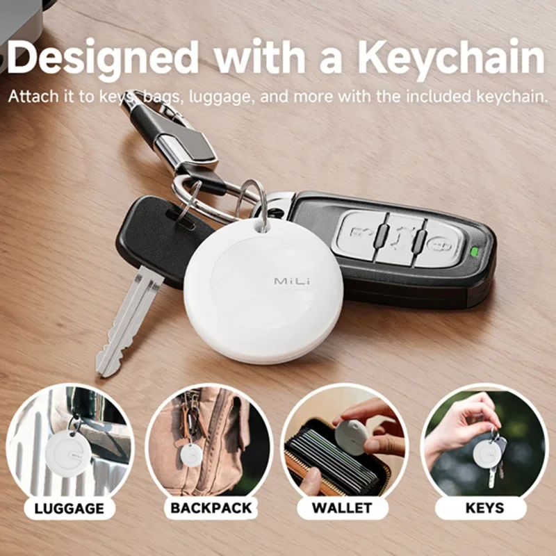 Mini Smart Bluetooth Tracker Draagbare Mitag Smart Bluetooth Locator Google Vind mijn apparaat voor Android Anti-verloren item Key Finder