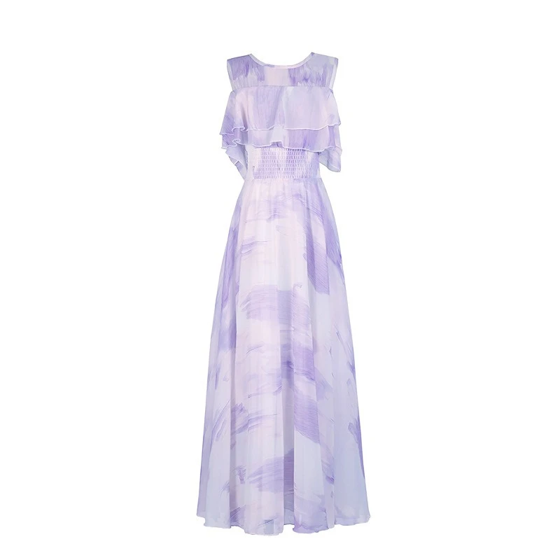Girls' Summer Dress 2026 New, Casual Gown for Big Kids Breathable Daily Wear
