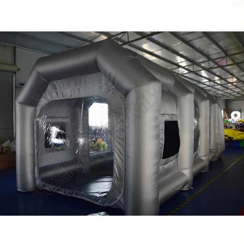 

Economical And Practical Portable Movable Inflatable Paint Booth Mobile Paint Tent