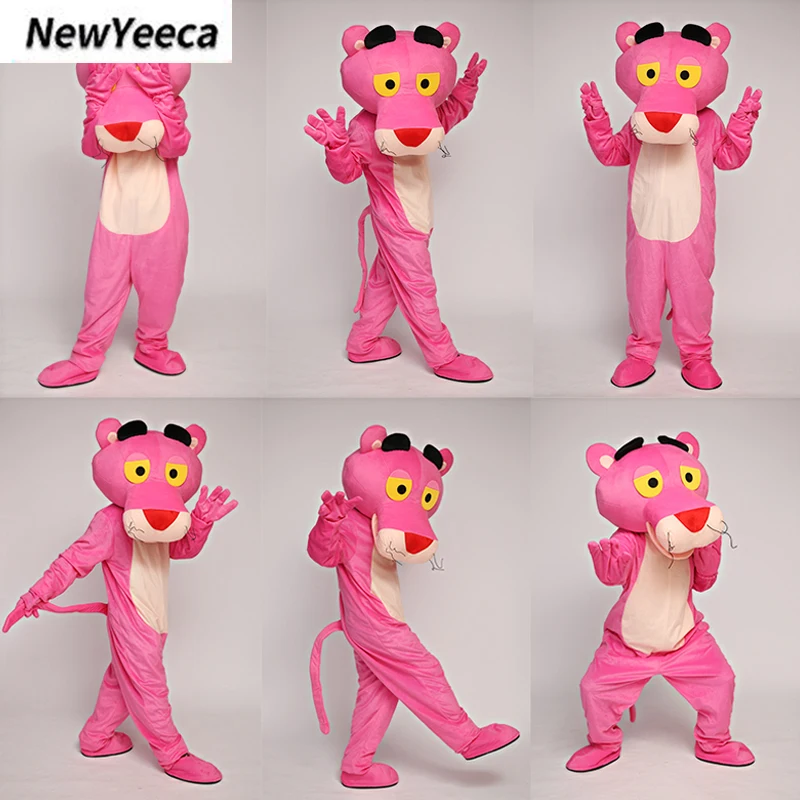 Panther-Leoparden-Maskottchen-Kostüm, Werbung, Halloween, Geburtstag, Kostüm für Erwachsene, Cosplay, Party, Tier, Karneval, Maskerade, Geschenk