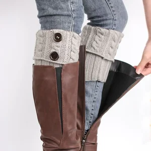 Boot -Cover -Socken für Frauen, gebraten 10 Hauptverkäufe Polaina Bota - №6