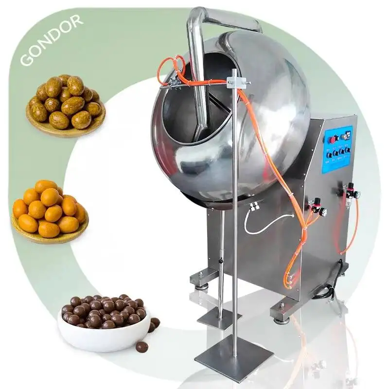 Máquina Recubridora de Chocolate con Azúcar para Hinojo, 5 kg