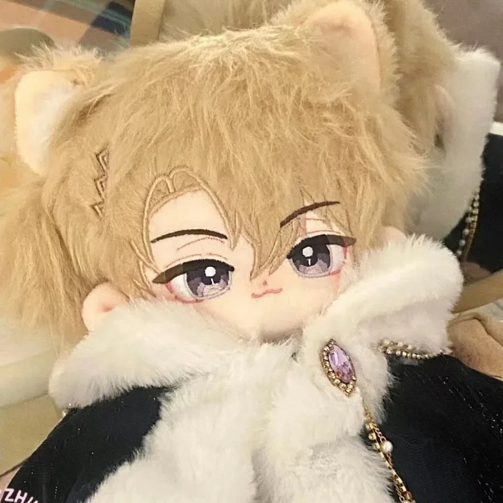 Vtuber Luca Kaneshiro Aankleden Katoenen Pop Cartoon Kerstcadeau Speelgoed voor Kinderen Volwassenen Anime Perifere Collectibles Pluche Puppets