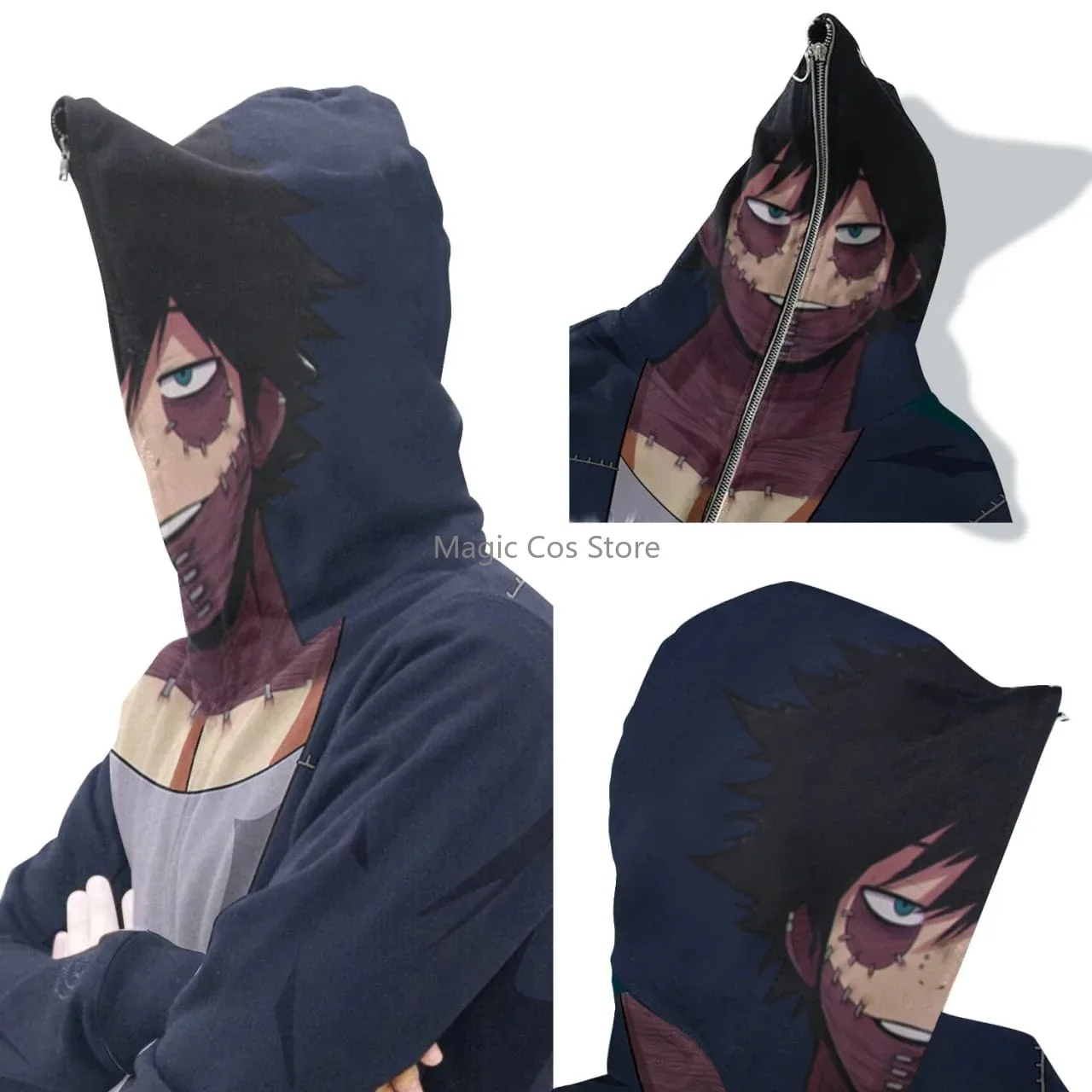 Midoriya Izuku Cosplay Hoodie My Hero Academia Costumes deku Hoddies Sweater Zipper Pullover Casual Tracksuit Kids Boy Clothing