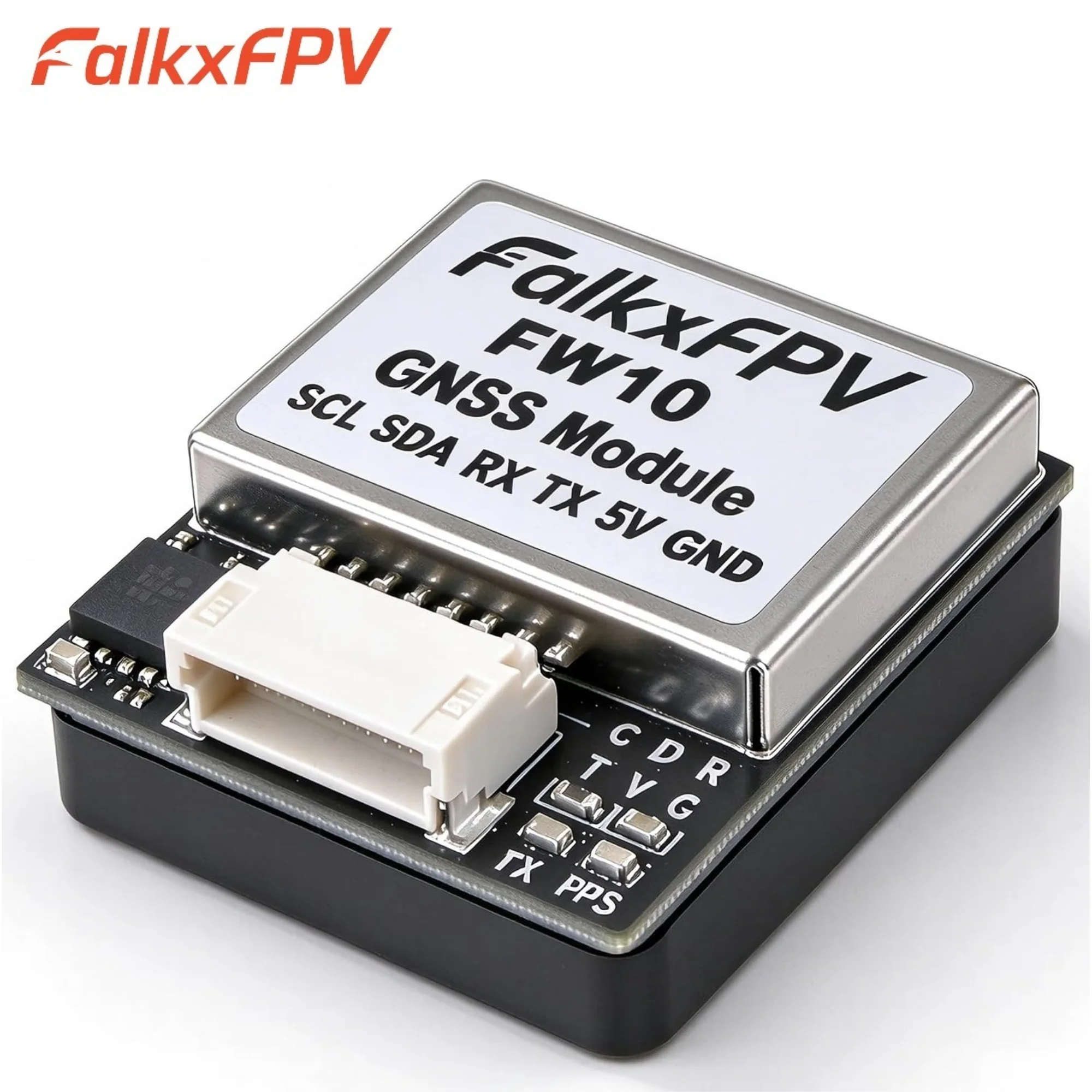 FalkxFPV FW10 GNSS GPS Module B1301N Chip QMC5883L Compass 10Hz 18x18mm Ceramic Antenna for Betaflight FPV Racing Drone