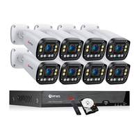 4K 8MP Poe камера система объектив с автофокусом 2,8-10 мм 4-кратный зум Vedio комплект видеонаблюдения Ourdoor CCTV