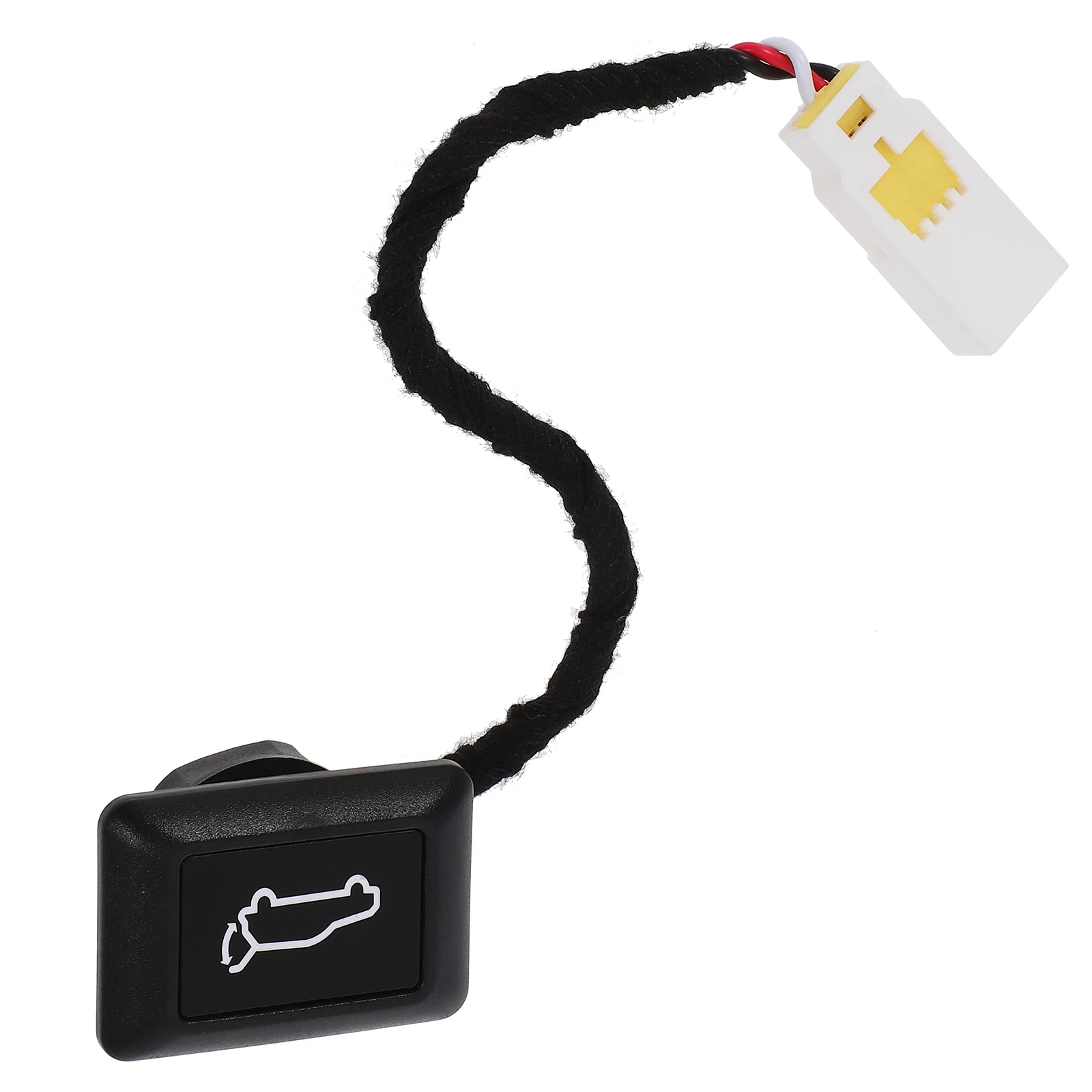 

Electric Tailgate Switch 12V Car Rear Trunk Door Release Button Black Cover Trunk Opening Switch Accessories Stable Structure