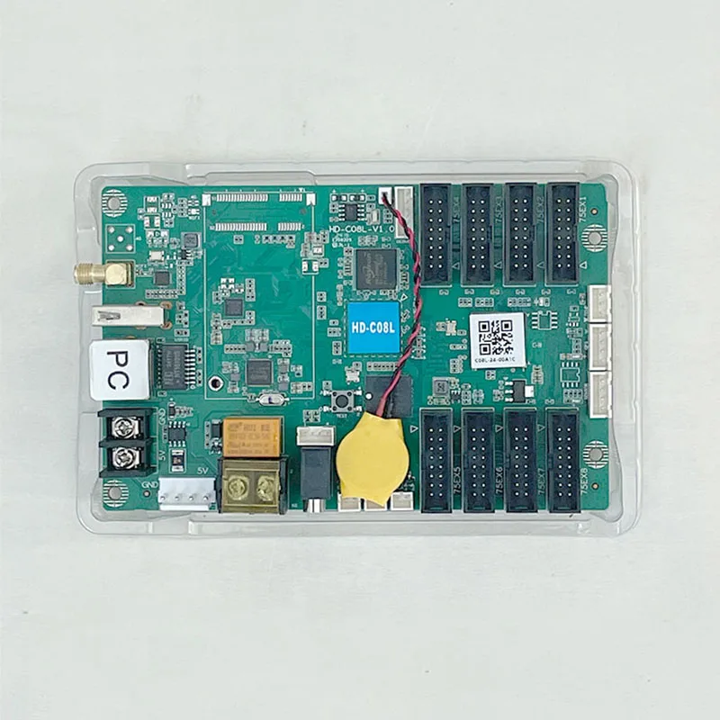 Outdoor HD-C08L Ethernet USB Port Electronic Screen WiFi Main Board Indoor RGB Module Full Color  LED Display Video Control Card