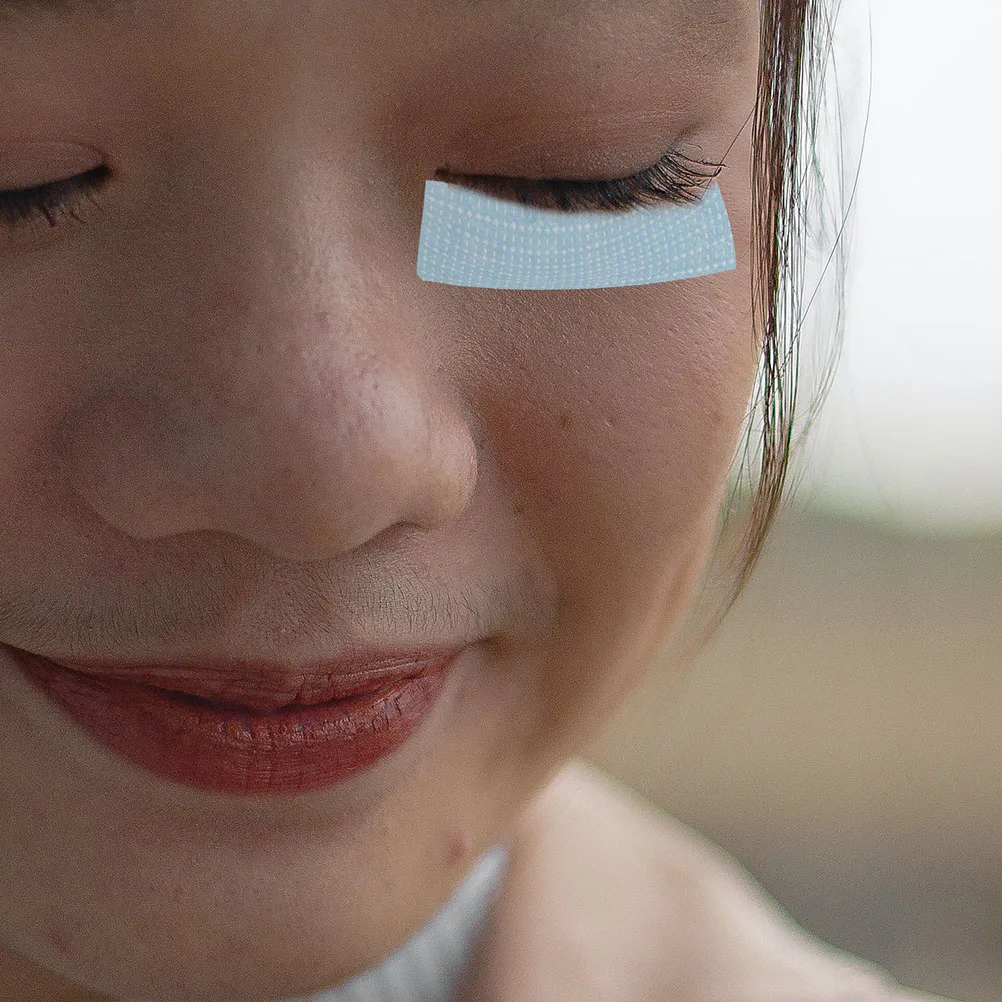 2 個 2 ロールシリカゲルまつげテープエクステンション分離用品まつげ接着剤通気性のある優しい除去美容メイク用