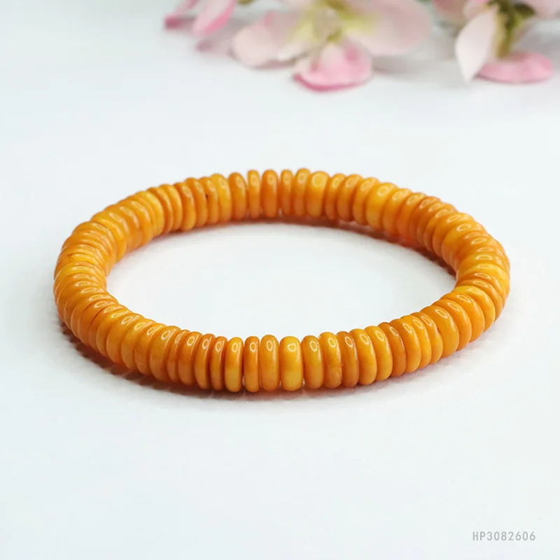 

8 мм браслет из натурального янтаря, браслет из камня Ambum, женский браслет из целебного драгоценного камня, ювелирные изделия, натуральный балтийский янтарь, бусины-разделители, браслеты