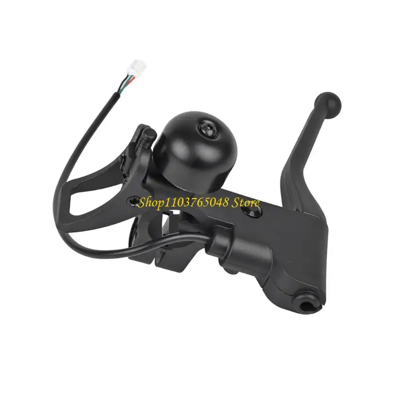 

R53E Quick Installation Brakes Handle For Electric Scooters Comfortable Grip Carbon Fiber Nylon Materials Designs With Bells