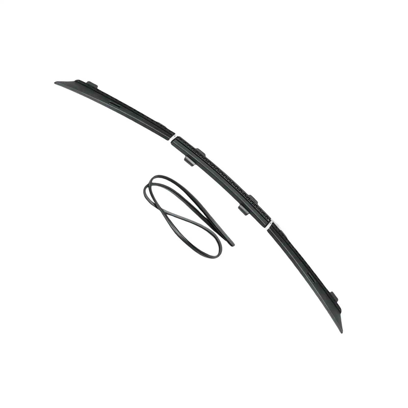 Front Trunk Hood Water Retaining Strip, Engine Weather Fit to Install Durable