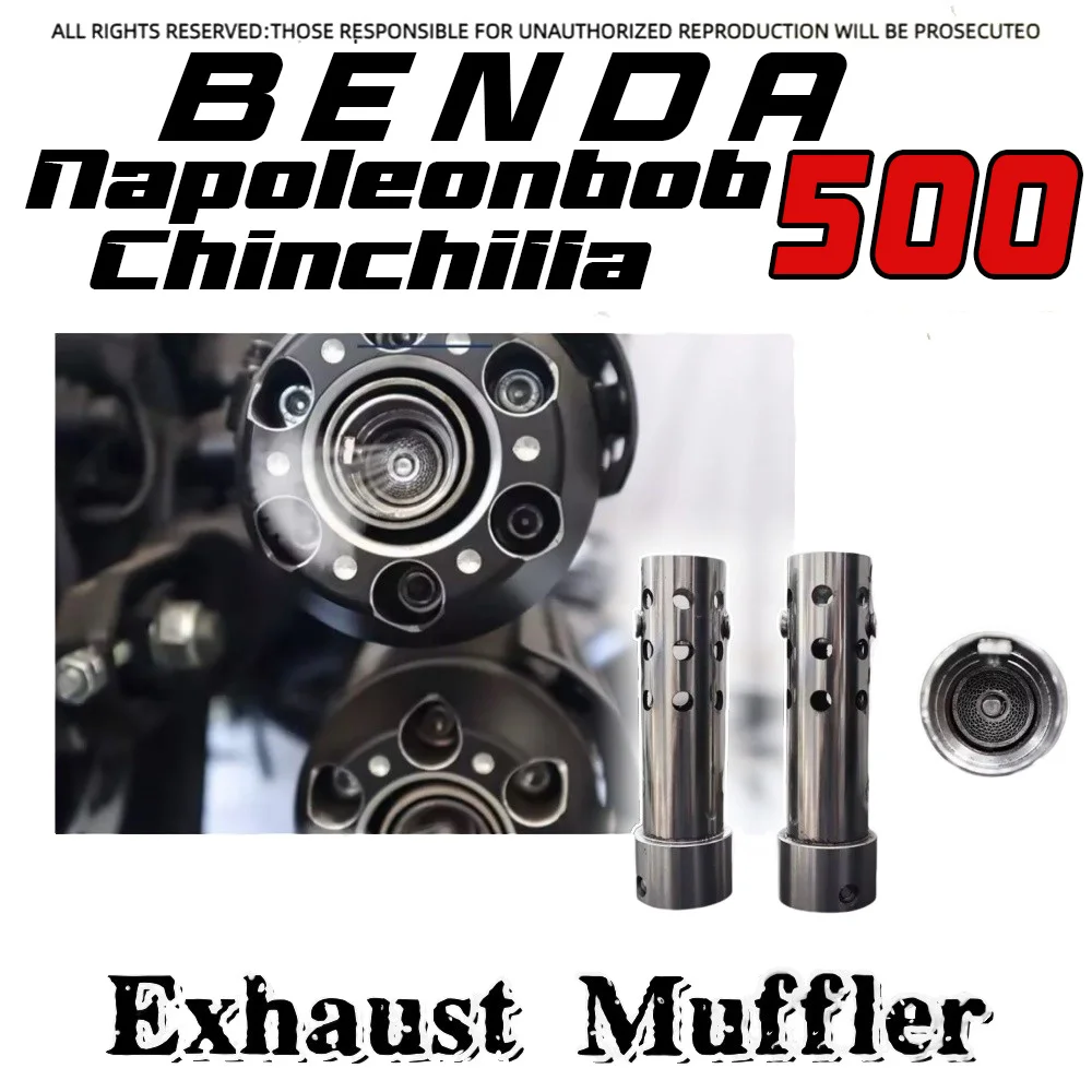 

For BENDA Napoleonbob ChinchiIIa 500 original exhaust silencer three-way catalytic CU525 noise reduction silencer valve