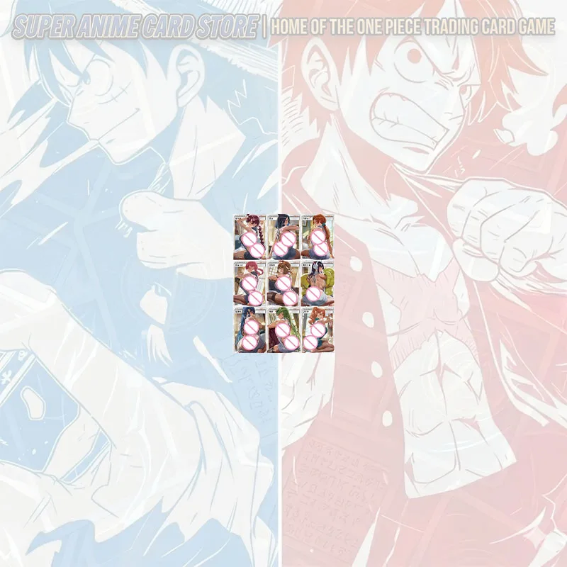 Japanese Anime Goddess Story Custom Cards Nefertari D Vivi Vinsmoke Reiju Boa Hancock Shirahoshi Carrot Collectible Cards