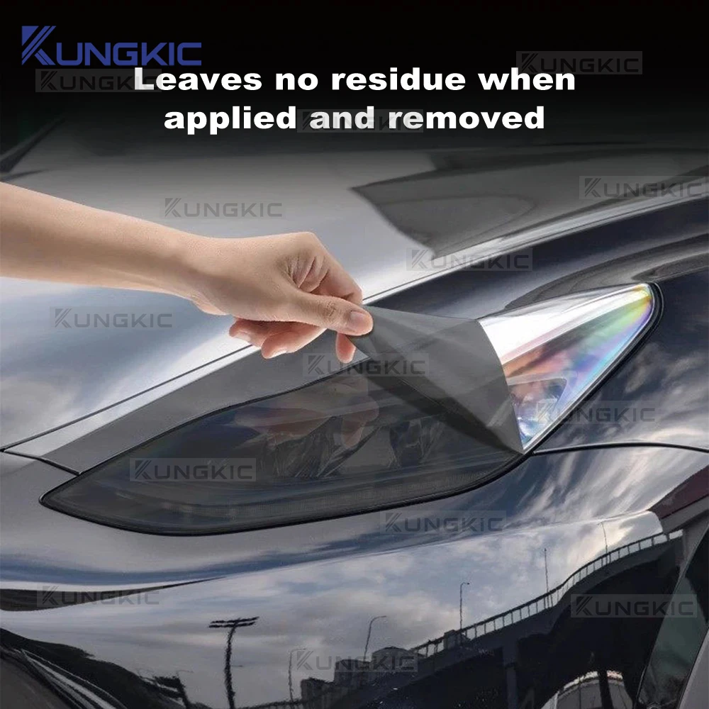 For Smart #1 #3 #5 2023 2024 2025 2026 Auto Headlight Film Protection Anti-scratch TPU Transparent Smoked Car Styling view 2