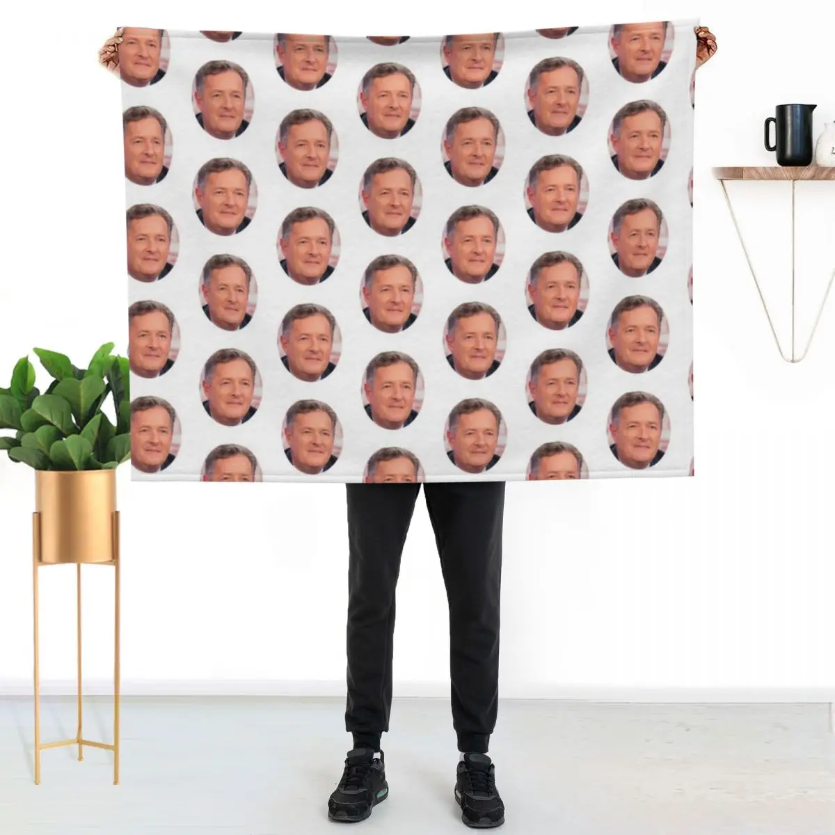 Piers Morgan Throw Blanket Moving Thin Shaggy christmas decoration Blankets Sofas Of Decoration Luxury Brand Blankets