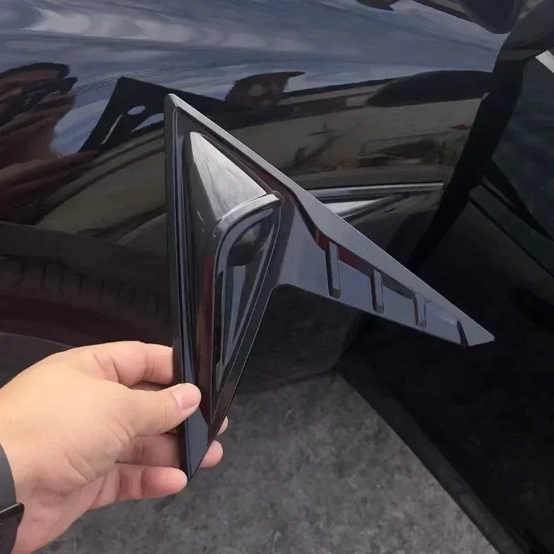 

Side Camera Cover for Tesla Model 3 Highland for Model Y Juniper 2025 Thunder Fender Flanks Wing Blade Panel Spoiler Accessories