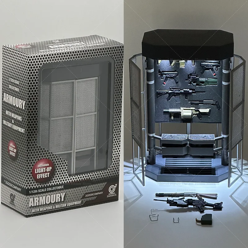 

Аксессуары для хранения в масштабе 1/12 (женские/мужские) для 6-дюймовых фигурок солдат Figma 2GOODCO AS-003-02, высота около 19,2 см