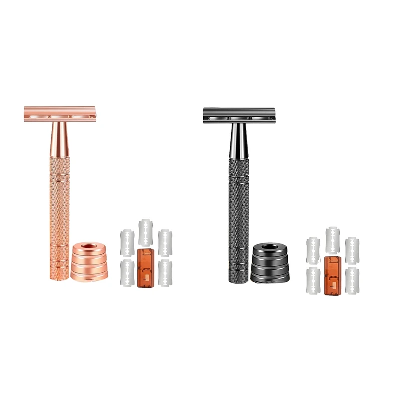 

Replaceable Men Safety Razor, Double Edge Safety Razor, Reusable Metal Razors For Men