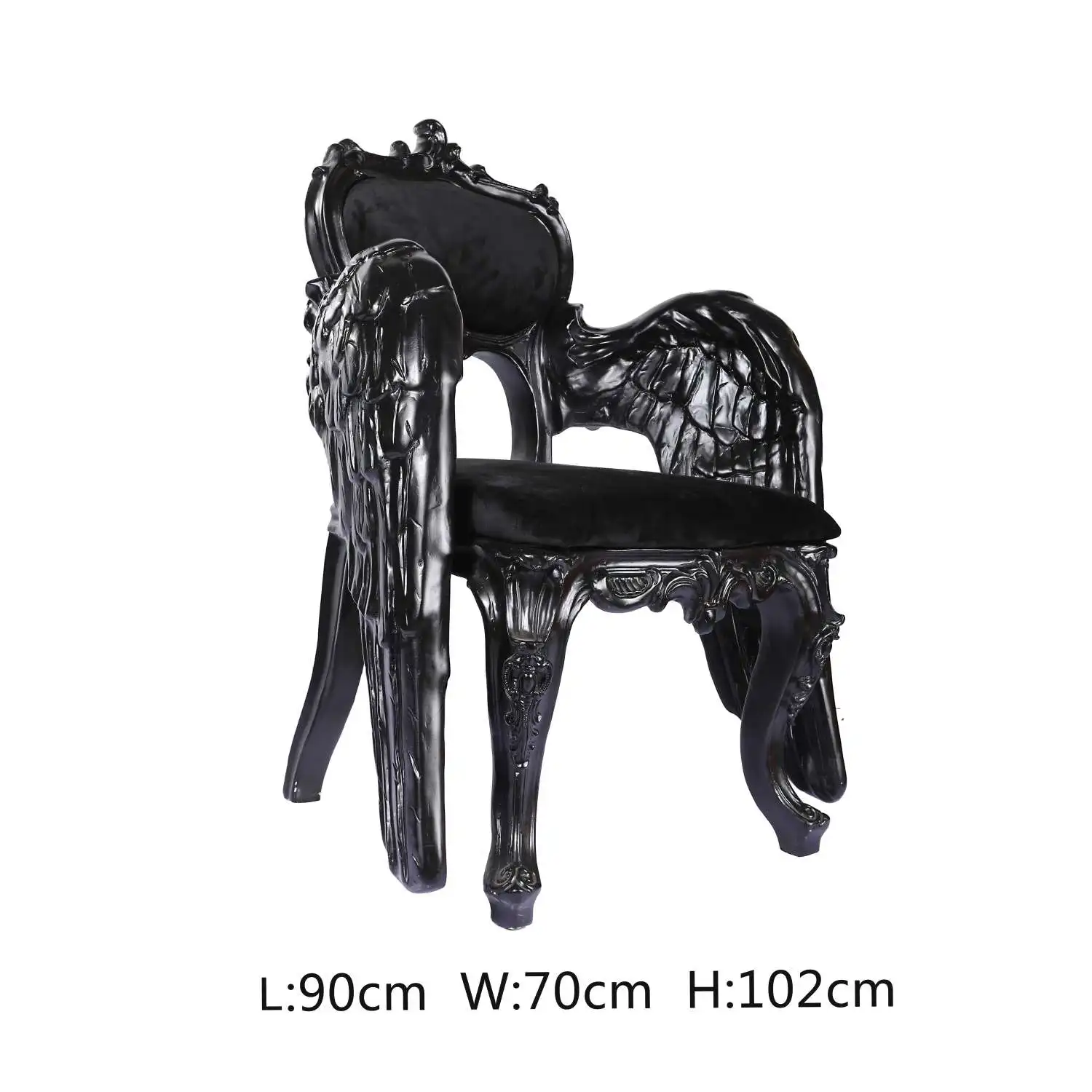 Creative home decoration, shopping mall beautiful Chen model room decoration entrance decoration wing chair