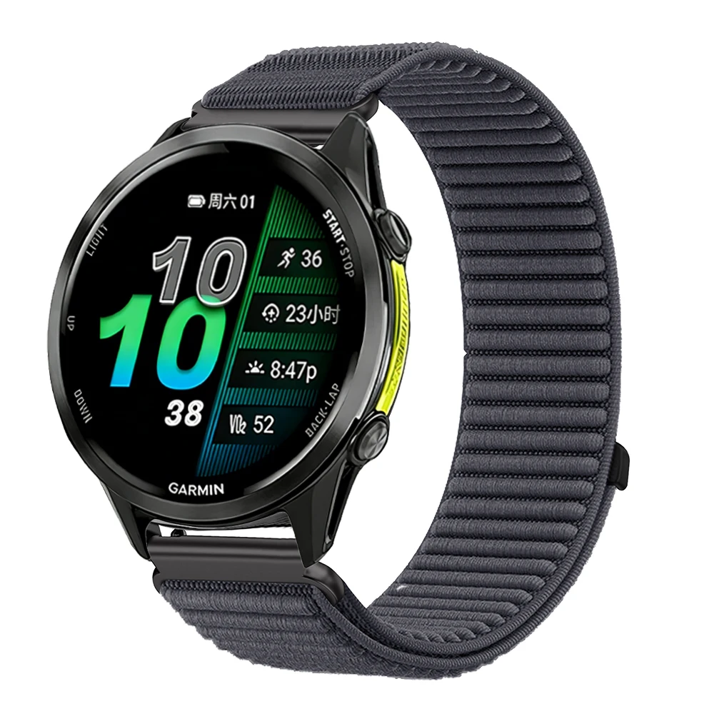 18/20/22mm Nylonarmband für Garmin Venu 4 3 3s Sq 2 Plus/Vivoactive 6 5 4 3 s Geflochtenes Armband für Garmin Forerunner 255S 645 245