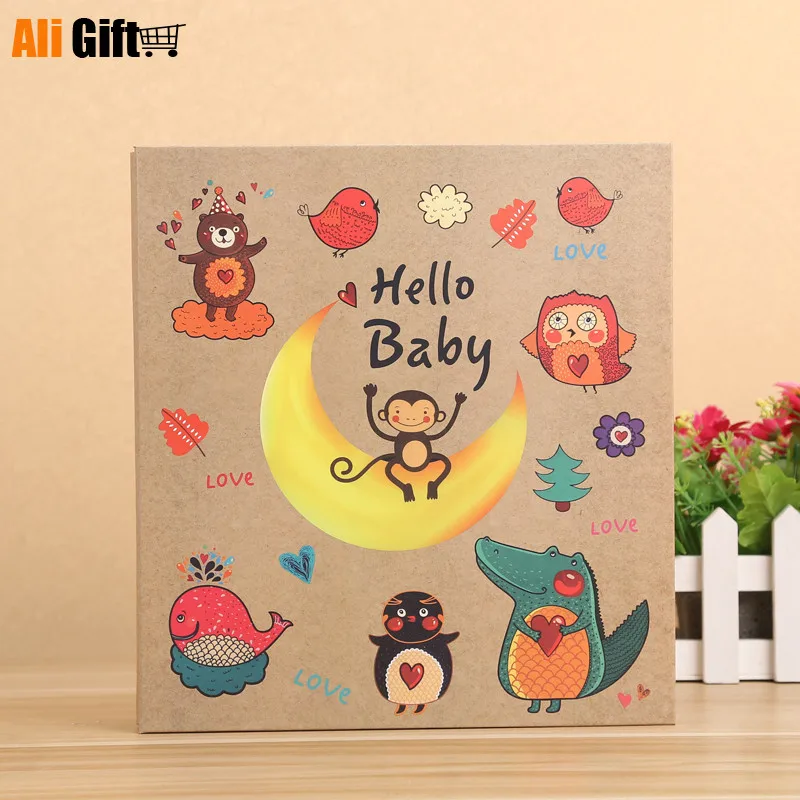 

300 Interleaf Pockets Large High Capacity Wedding Photo Album Baby Cartoon 5 6 Inch Foto Pictures Memorial Gift Stickers Card