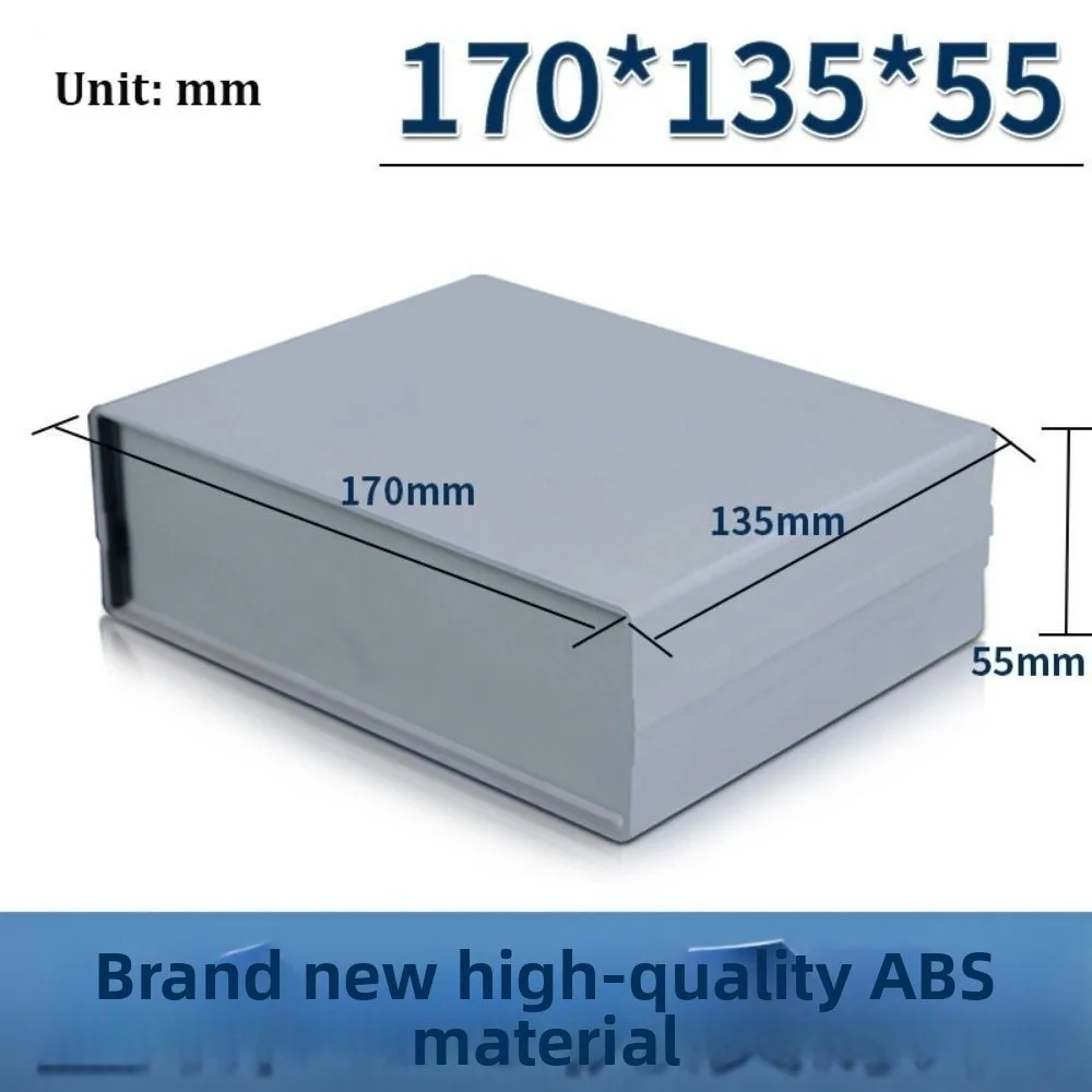 

Новый пластиковый корпус «сделай сам», корпус для инструментов, серый, 10-й стиль, электроприборы, водонепроницаемая электронная коробка для проектов