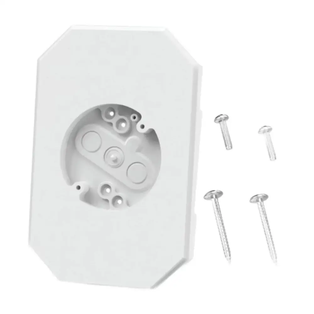 لوحة تركيب جانبية مزخرفة لـ 4 بوصة انحياز لللفة مزدوجة الجانب مجموعة تركيب الوصول إلى الأسلاك لجانب 1/2 بوصة