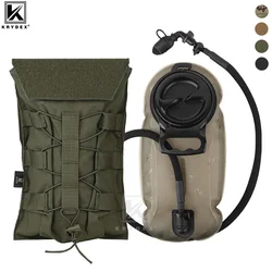 KRYDEX 500D тактический 50 унций чехол для переноски гидратации MOLLE модульный 1,5 л мешок для воды набор охотничьих аксессуаров для походов на открытом воздухе