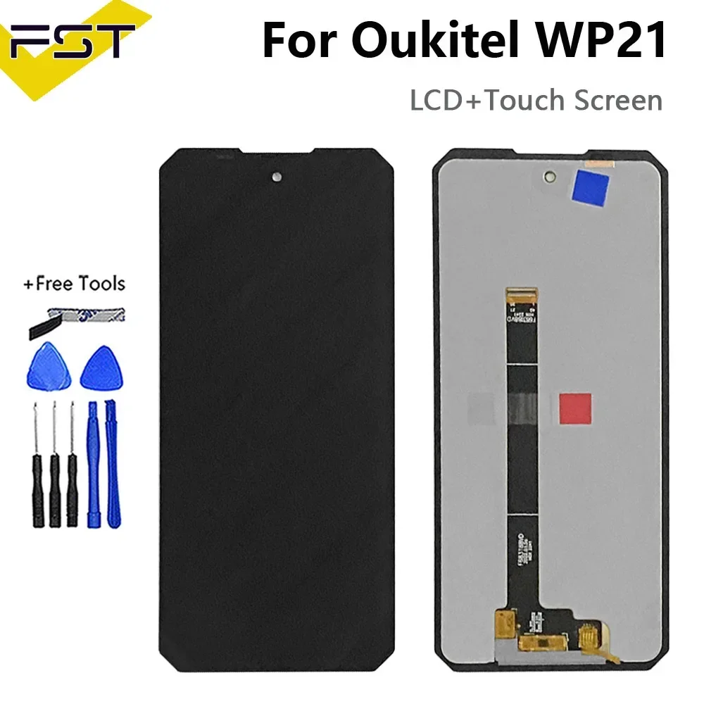 Oryginalny wyświetlacz LCD OUKITEL WP21 o przekątnej 6,78 cala z ekranem dotykowym i digitizerem do wyświetlacza LCD OUKITEL WP21 Ultra Części zamienne