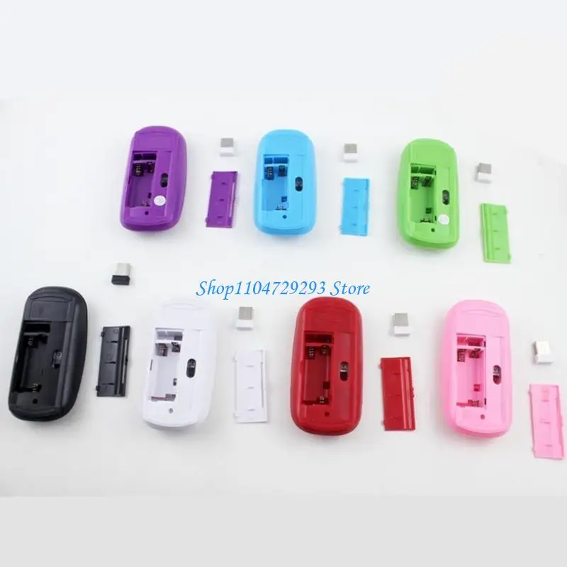 

Y2GD Wireless Mouse Battery Powered Mouse Wireless 2.4G USB Ergonomic Computer Mouse Wireless Mouse for Laptop PC Computer