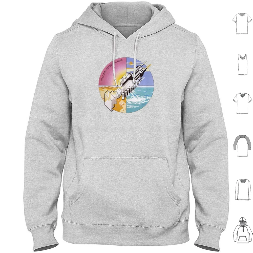 Welcome To The Machine Hoodies Long Sleeve Welcome To The Machine Wish You Were Here 70s Music 70s Music Progressive