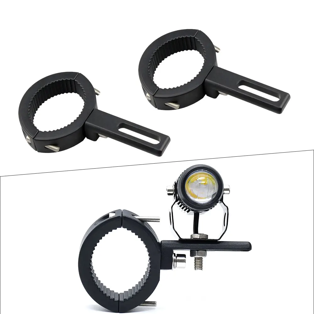 Universale moto 360 staffa luci lampade paraurti holder30mm -60mm Kit di montaggio accessori moto 1 pz/2 pz