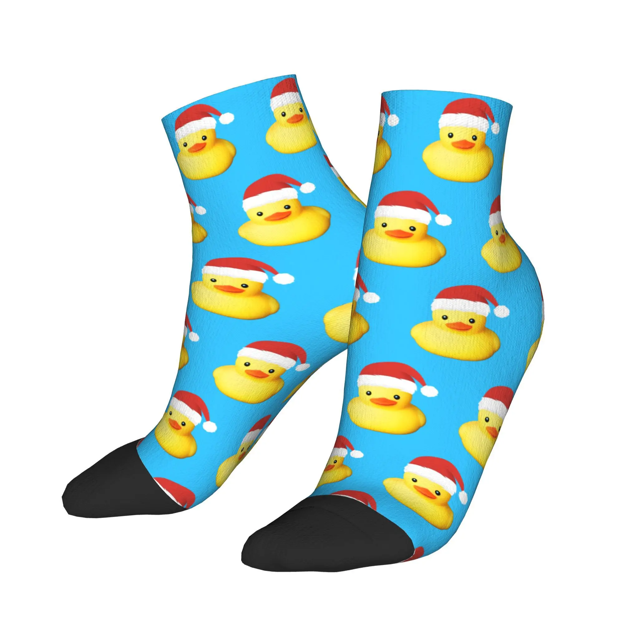 

Couple Socks Rubber Duck Santa Claus Christmas Fashion High Quality Ankle Sock Summer Design Cycling Anti Sweat Socks