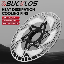 BUCKLOS RT-MT860 Bike Brake Disc 160mm Centerlock Bicycle Disc Brake Rotor Durable Wearproof MTB Hydraulic Brake Disc Bike Parts