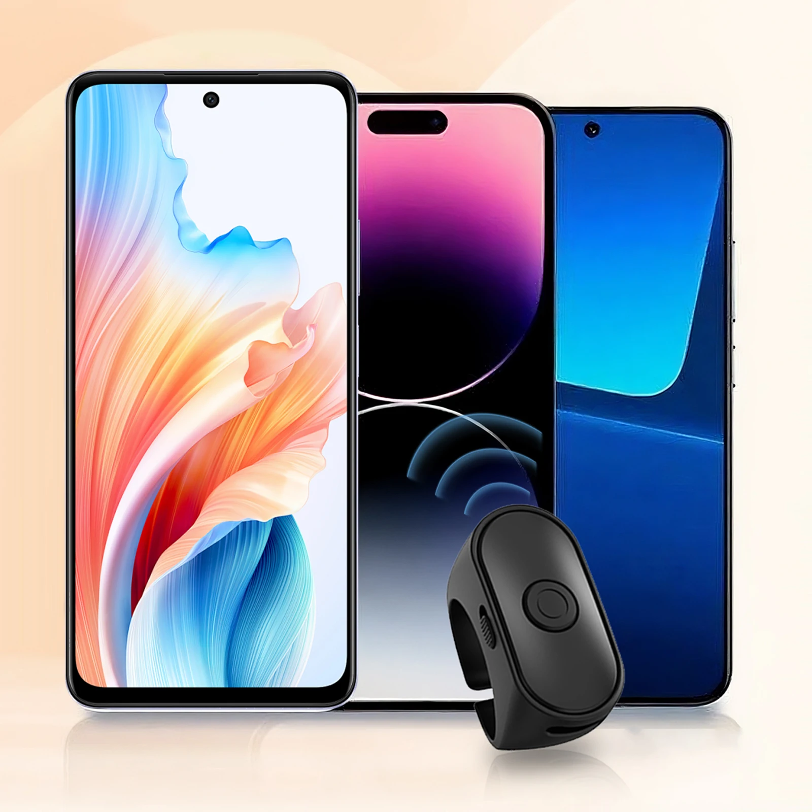 جهاز تحكم عن بعد للصفحة لجهاز Kindle Paperwhite Oasis Kobo EReaders كاميرا فيديو وجهاز تحكم عن بعد لهاتف iPhone iPad Android #2