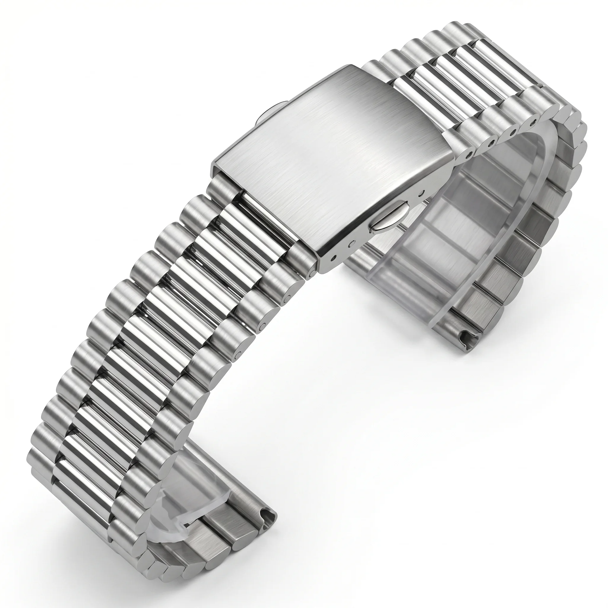 316L Stainless Steel Watch Band Bracelet Silver Gold Women Watchbands 12mm 14mm 16mm 18mm 20mm Clock Wrist Strap Clasp
