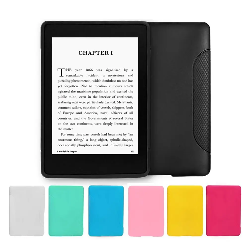 

PQ94WIF 6 inch e-Reader Case Silicone Soft 11th Generation Funda Shockproof New C2V2L3 Protective Cover for Kindle Paperwhite 5