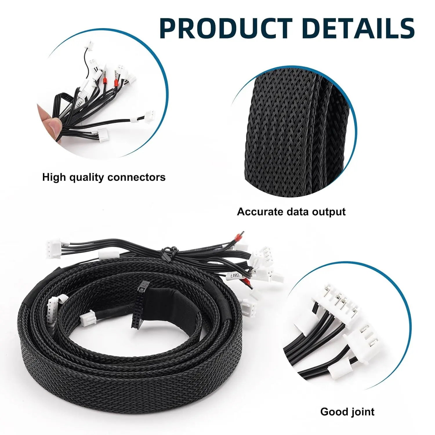 Creality Sprite extruded modified version -long cable Extruder Extenaion Cables Assembly Kit  Ender-3，Ender3 Max Neo, V2 NEO