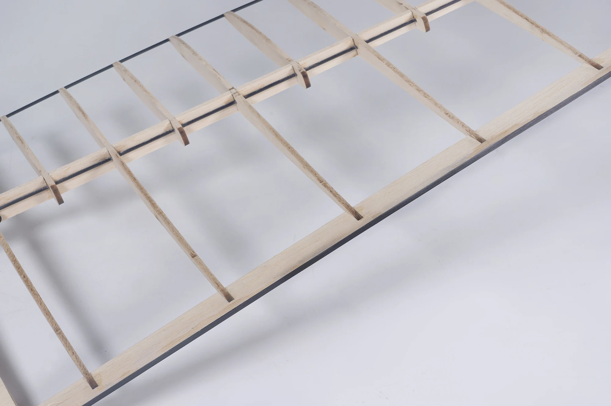 Diskus Start segel flugzeug Balsawood dlg Kit fd12 1200mm(47 '') Flügels pann weite Wind runner Kit Balsaholz Modellbau satz – Detail 11