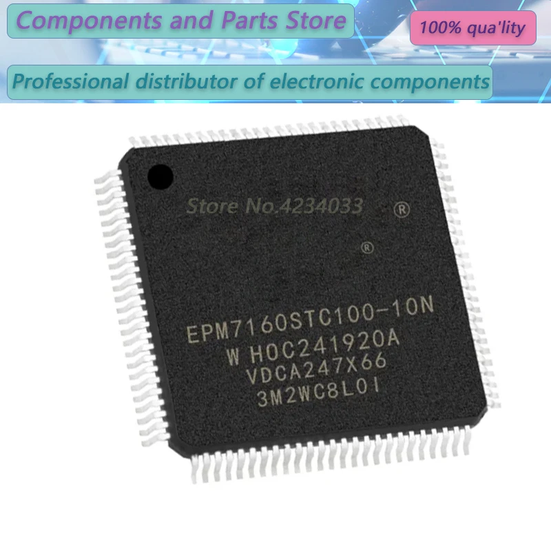 

1PCS EPM7160STC100-10N EPM7160STC100-1 EPM7160STC1 TQFP100 new100% EPM7160STC100-10N