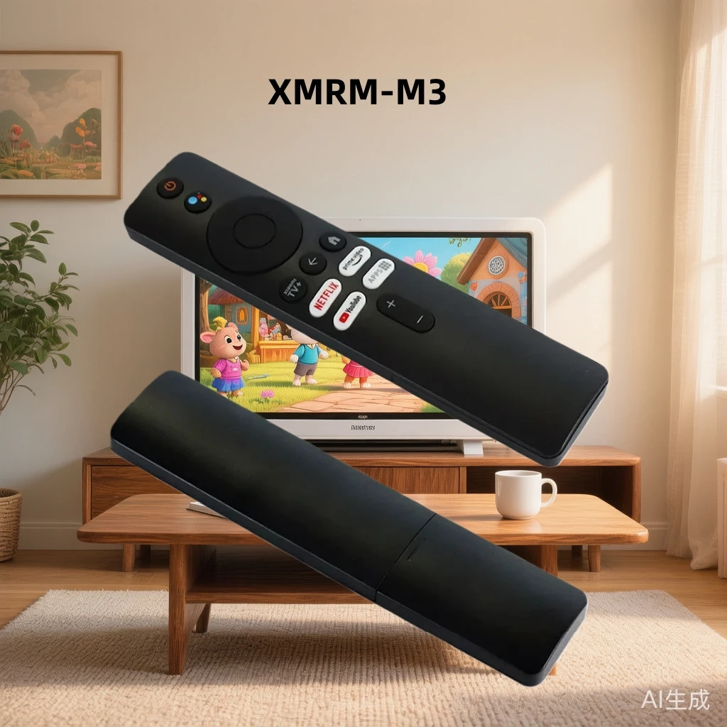 Nuevo Control Remoto por Voz XMRM-M3 Compatible con Xiaomi Mi TV L55M6-ESG L55M6-ARG MDZ-24-AA MDZ-24-A Reemplazo de Control Remoto para TV Stick