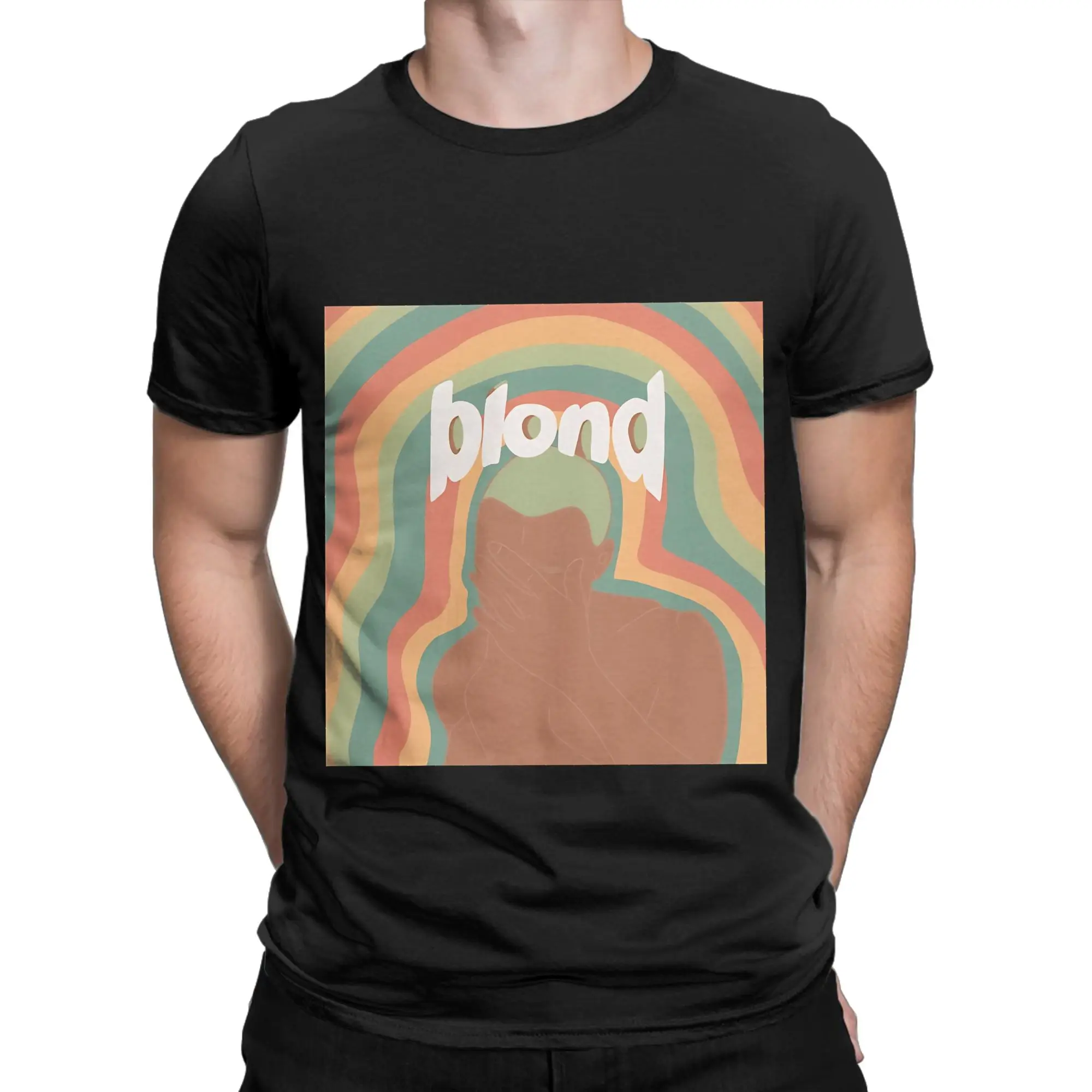 Dreamy Pastel Pop Art Classic Novelty 100% Cotton T-Shirt F-Frank Tees Tops For Men