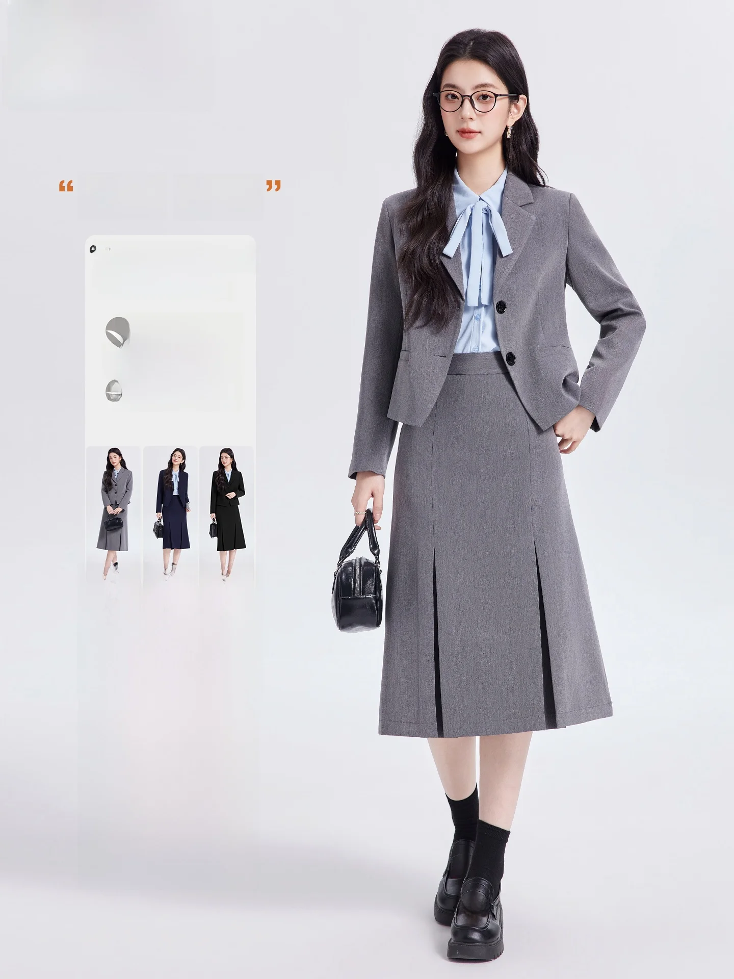 

Casual Sle ort Suit Jaet Women's Profional Career Commute Interview Outfit College Sle Polyester Fiber Long Sve