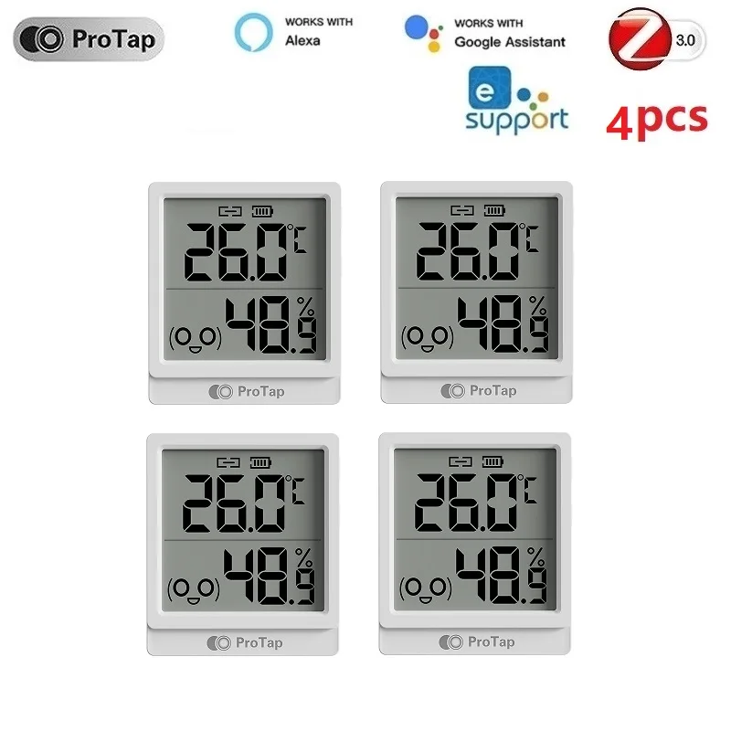 2026 New Zigbee Temperature Humidity Sensor Via Ewelink Alexa Google Home Assistant APP International Version
