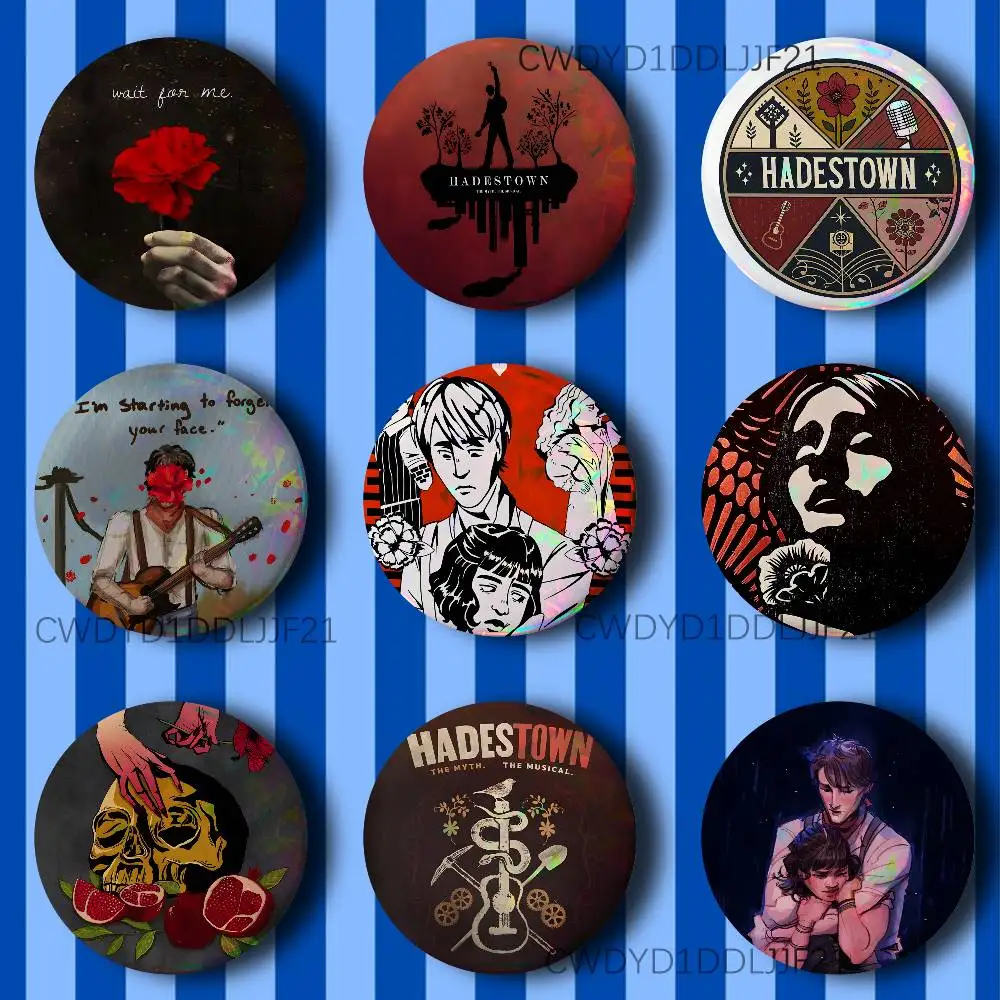 Значок H-Hadestown Eurydice, брошь ручной работы для рюкзака, шляпы, рубашки, аксессуары, подарки