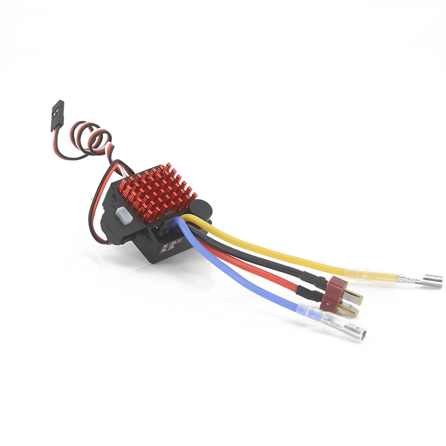 NEEBRC 60A Waterproof Brushed ESC T/XT60/Tamiya Plug 6V/3A BEC 2-3S for RC Car Crawler Racing Truck Boat Tank 540/550/750 Motors
