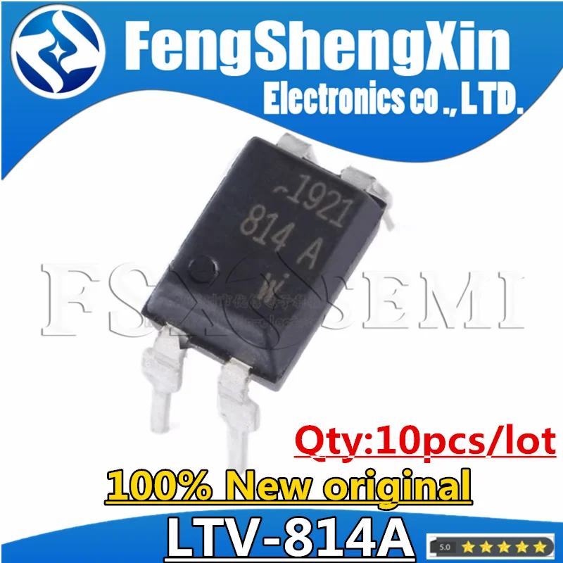 10pcs/lot LTV-814 LTV814 LTV-814A PC814 DIP-4 814A Photocoupler