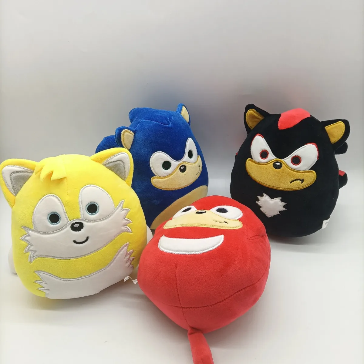 Cartoon Round Fluffy Plush Toy, Soft Stuffed Animal Pillow, Cute Cushion for Home Decor